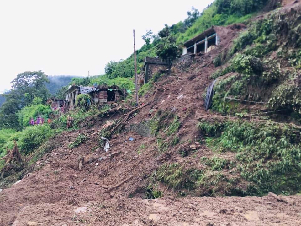 टिहरी के घनसाली-भिलंगना में आसमानी आफत