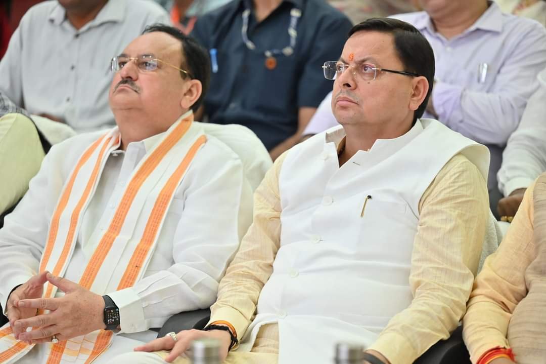 धामी से किसने कहा ये आपकी कुर्सी खा जाएंगे?