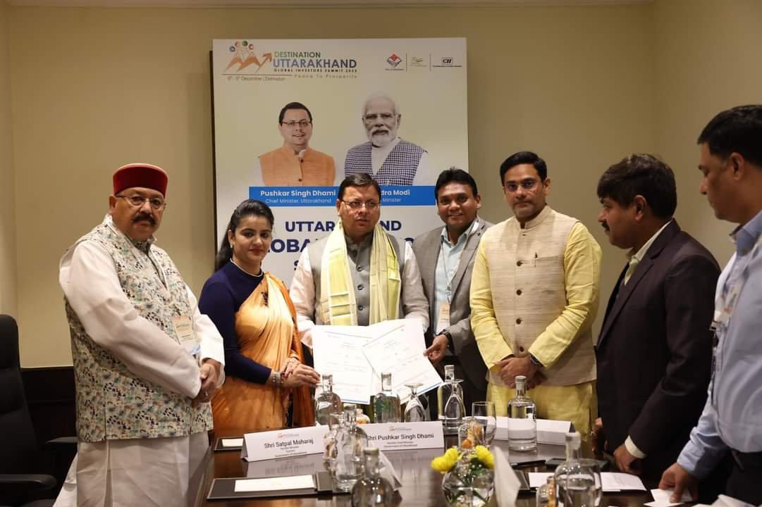 चेन्नई में धामी का रोड शो, 10 हजार करोड़ से ज्यादा के एमओयू