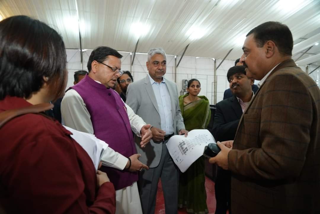 इनवेस्टर समिट की तैयारी, धामी ने लिया जायजा