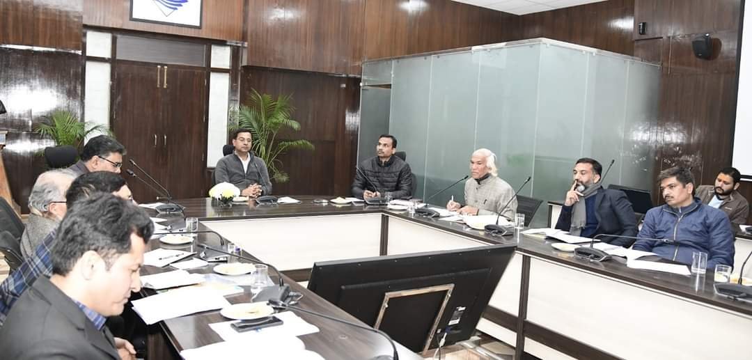 आयुष विभाग की महत्वपूर्ण बैठक