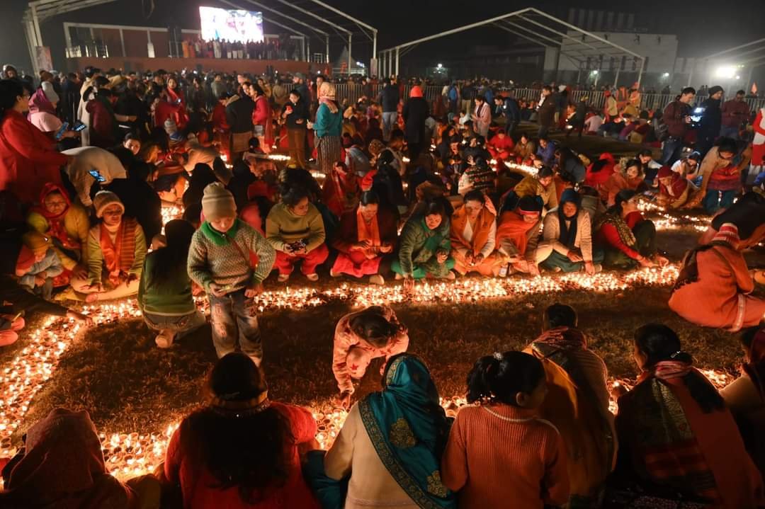 1.5 लाख दीयों से जगमग देहरादून