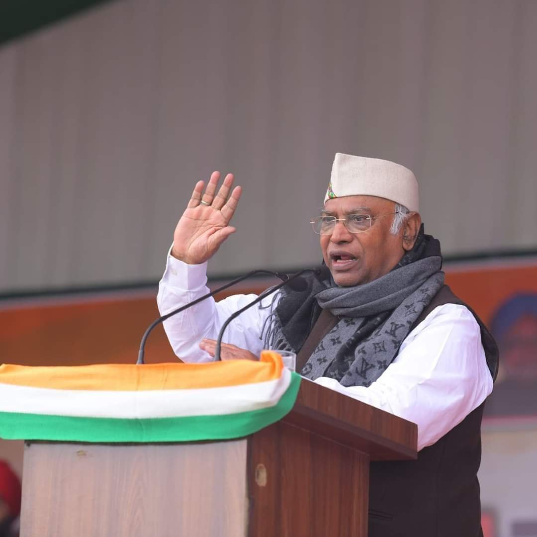 खरगे का बीजेपी पर बड़ा हमला