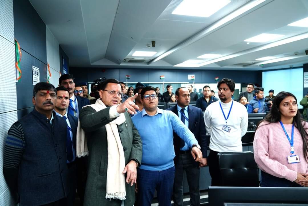 सीएम धामी ने किया औचक निरीक्षण