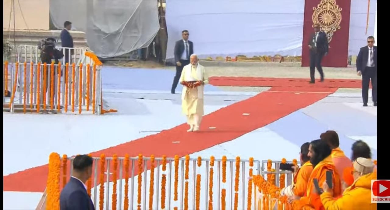 अयोध्या से पीएम मोदी का बड़ा संदेश