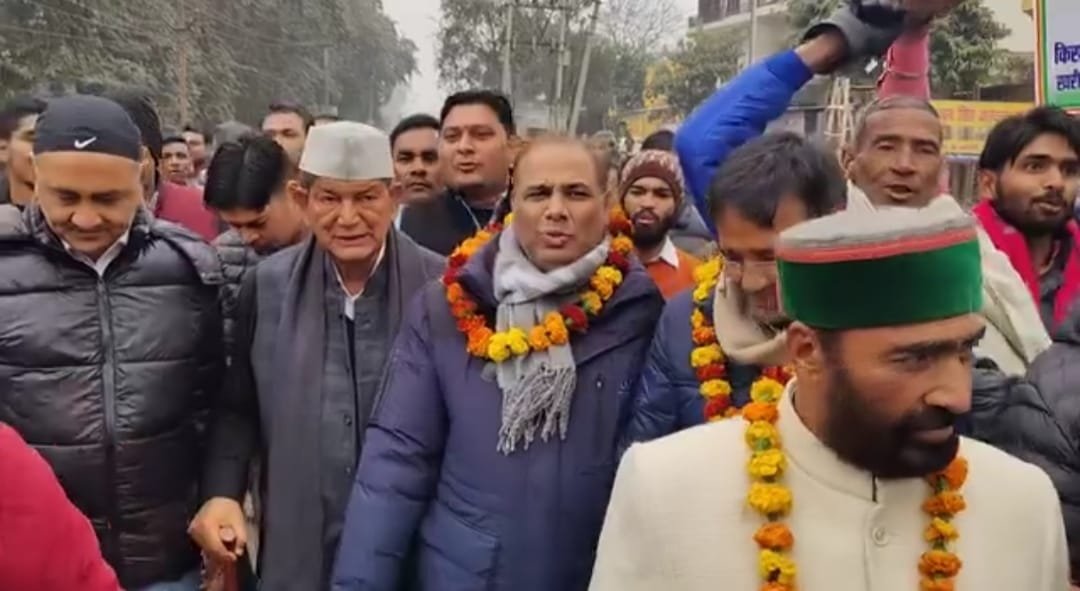 हरीश रावत की किसान सम्मान यात्रा