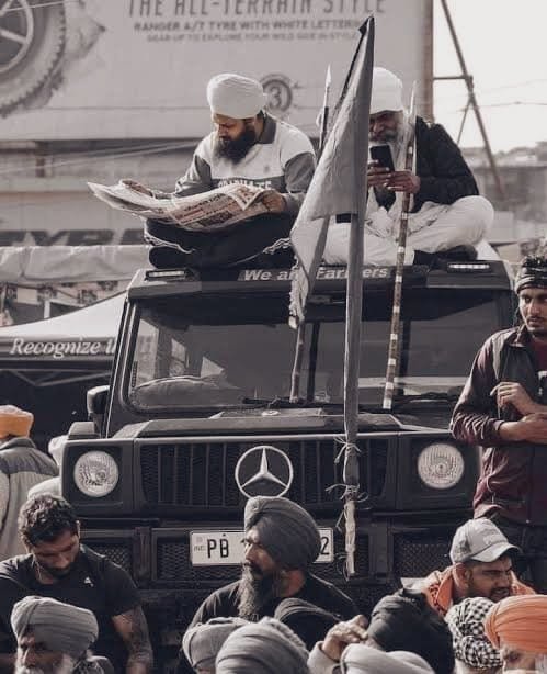 किसानों को रोकने की कोशिश