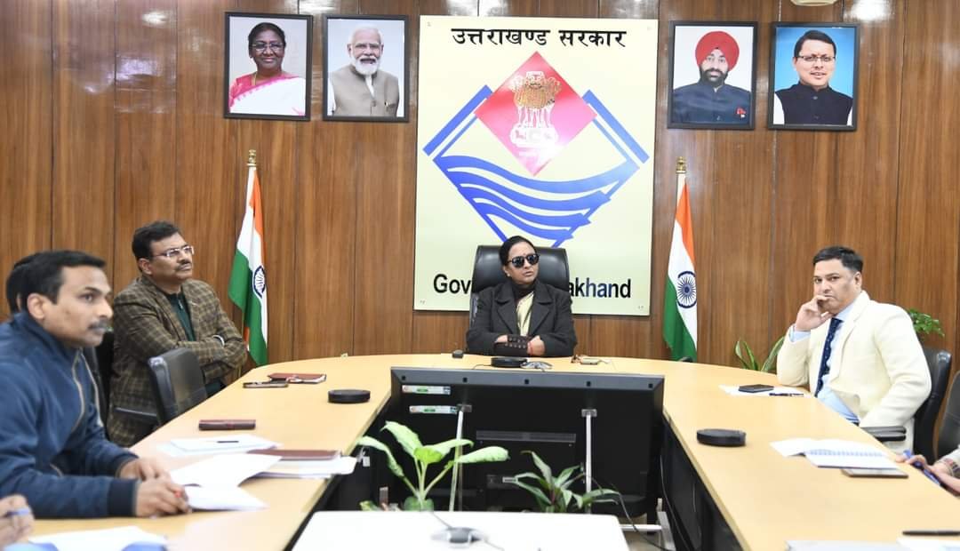 राधा रतूड़ी की महत्वपूर्ण बैठक