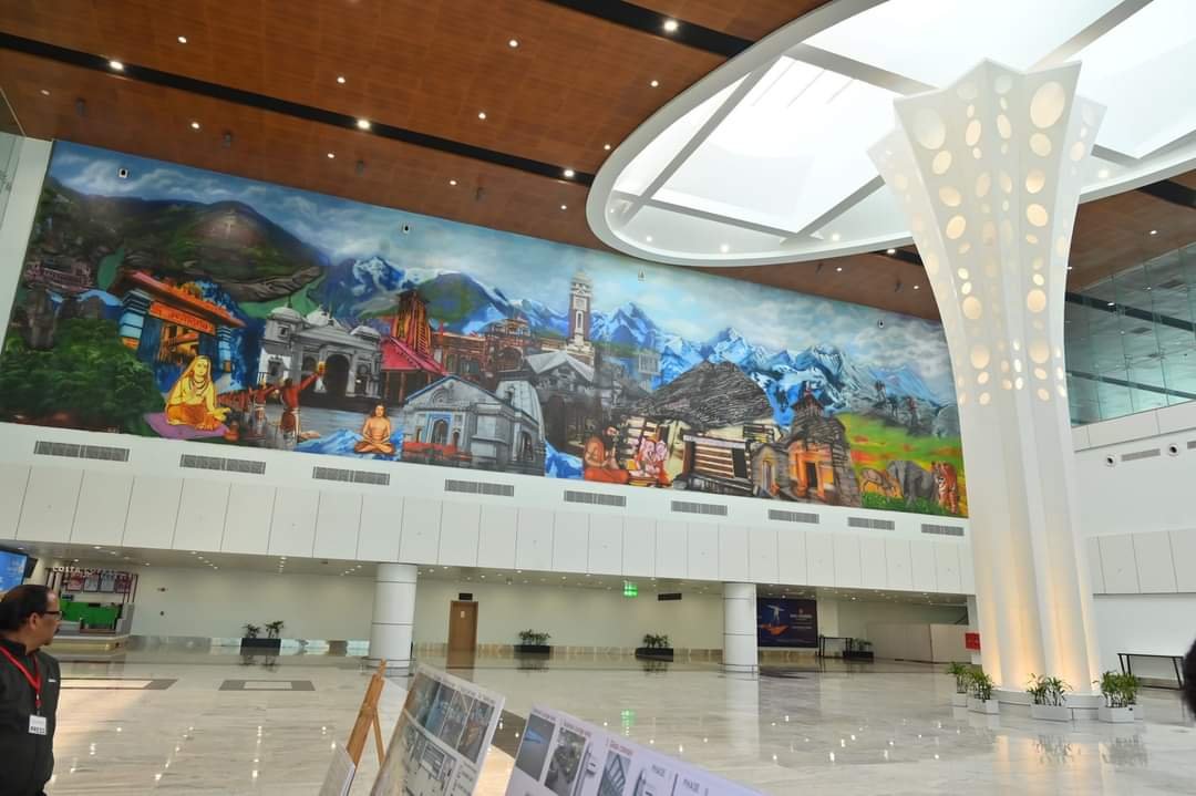 जौलीग्रांट में नए टर्मिनल की शुरुआत