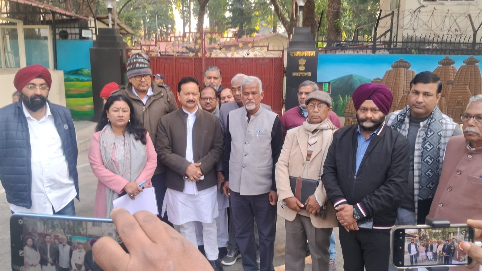 हल्द्वानी हिंसा पर राज्यपाल से शिकायत