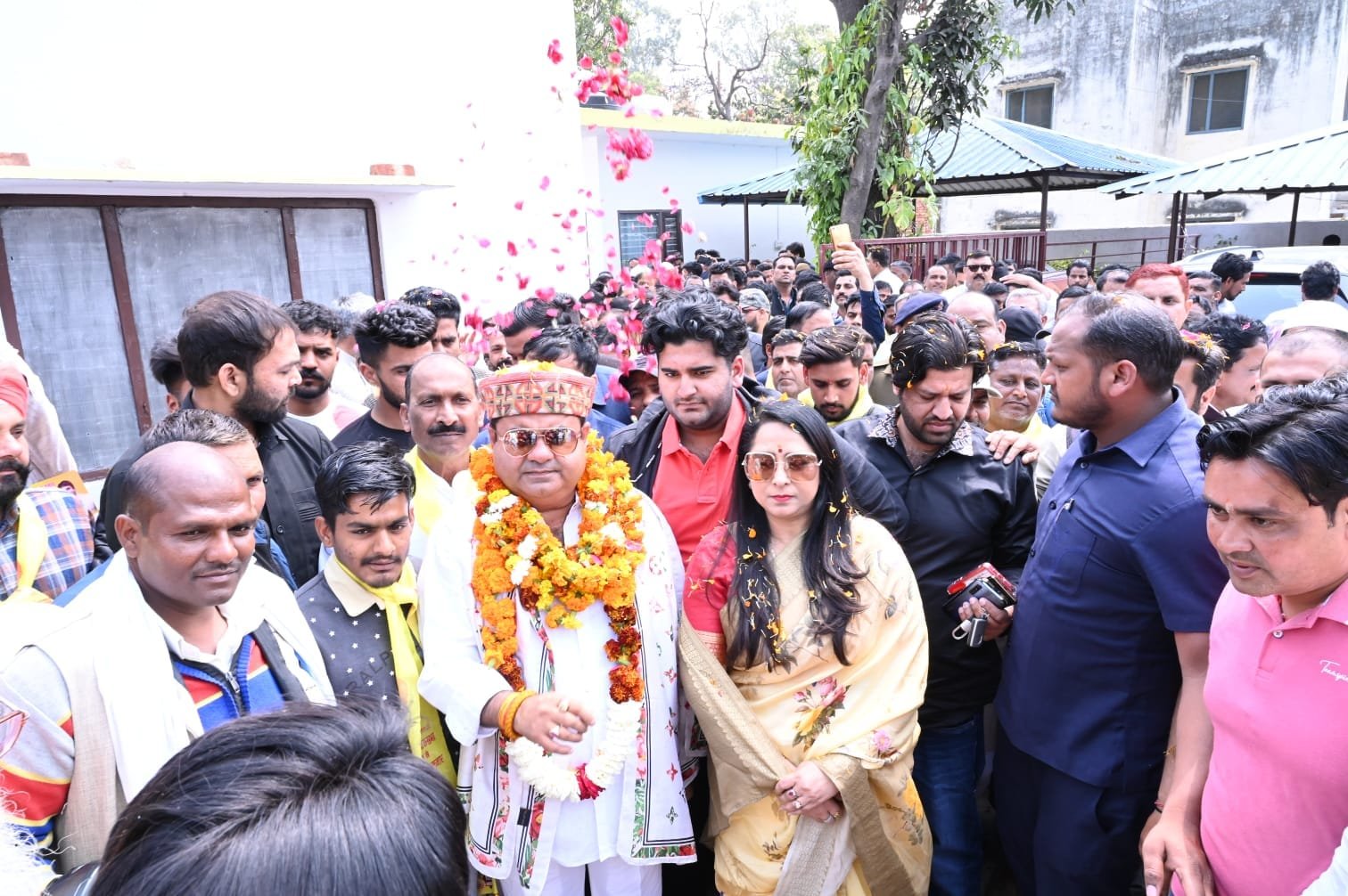 हरिद्वार से उमेश कुमार ने किया नामांकन