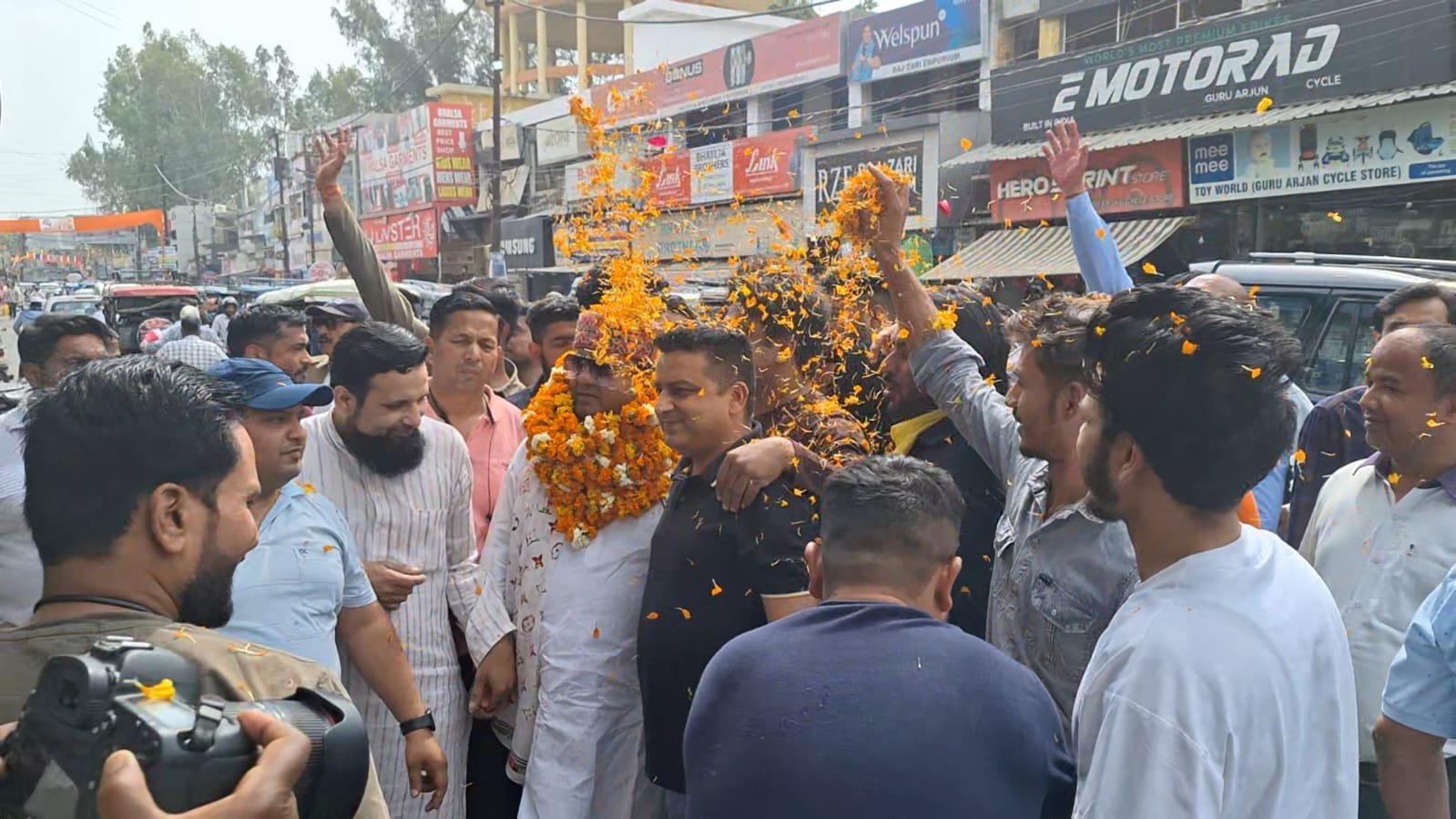 उमेश कुमार का प्रचार अभियान तेज