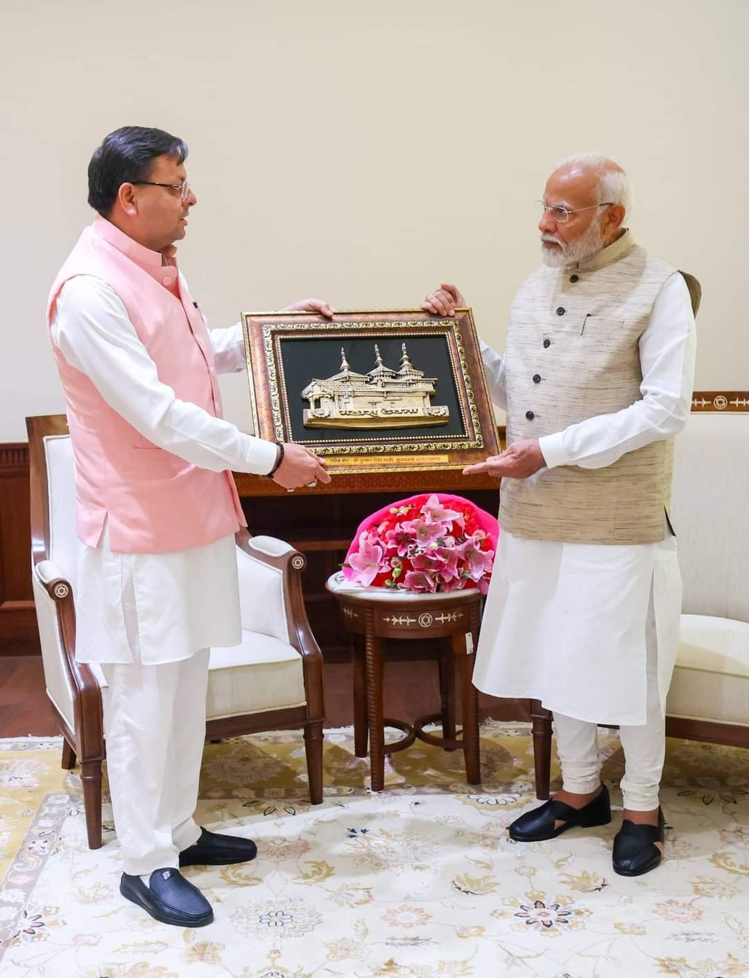 धामी की पीएम मोदी से मुलाकात