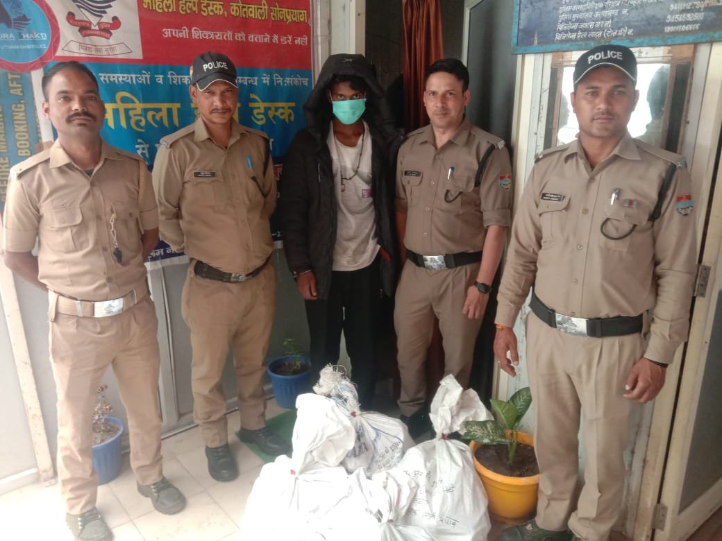 नेपाली शराब तस्कर फिर गिरफ्तार