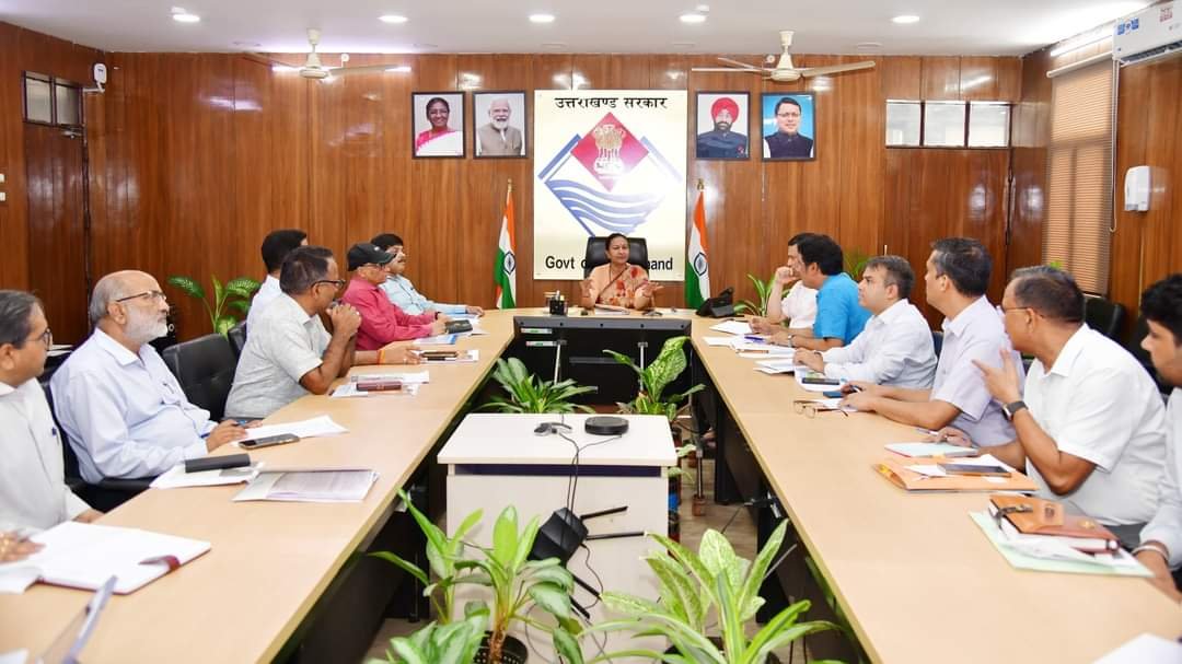 टिहरी झील के विकास पर बैठक