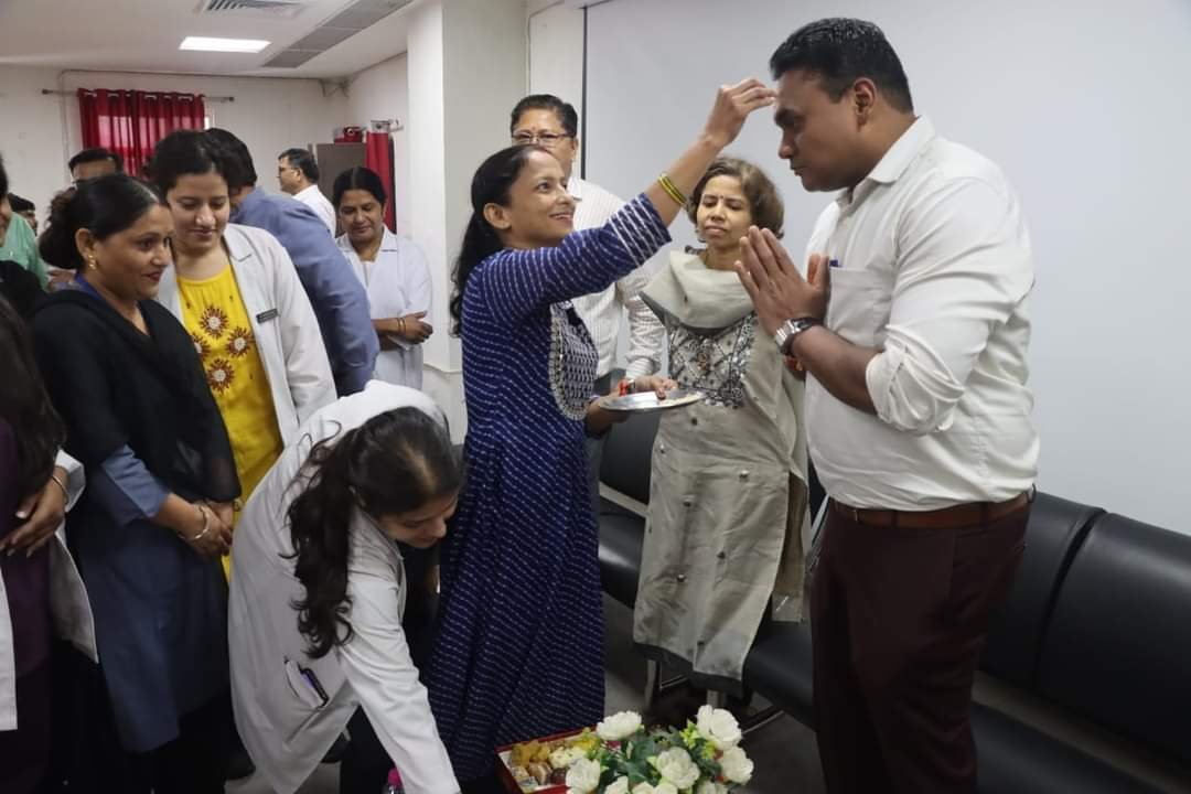 रक्षाबंधन पर मेडिकल स्टाफ को सुरक्षा का भरोसा