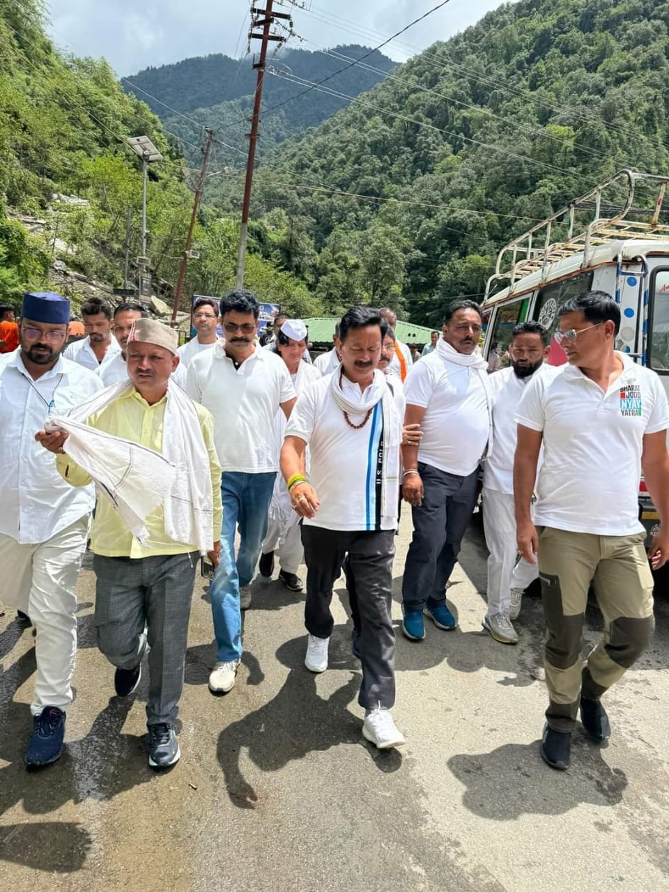कांग्रेस की पदयात्रा सीतापुर में स्थगित