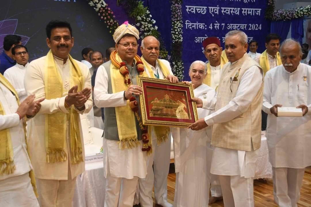 राजस्थान में मुख्यमंत्री पुष्कर सिंह धामी