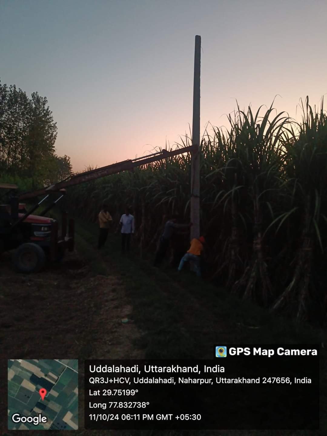 सीएम ने हाथो हाथ दूर की किसानों की समस्या