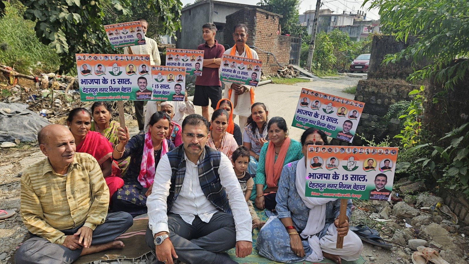 नगर निगम में बीजेपी के 15 साल देहरादून बेहाल