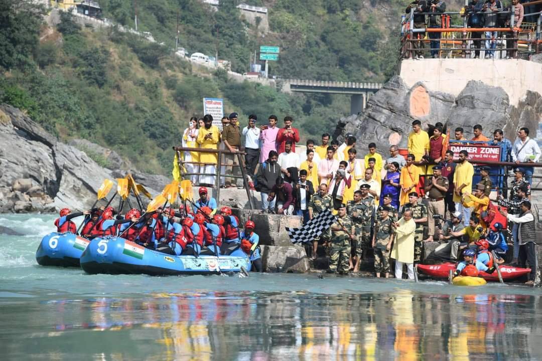 BSF की महिला राफ्टिंग टीम पहली बार कर रही खास काम
