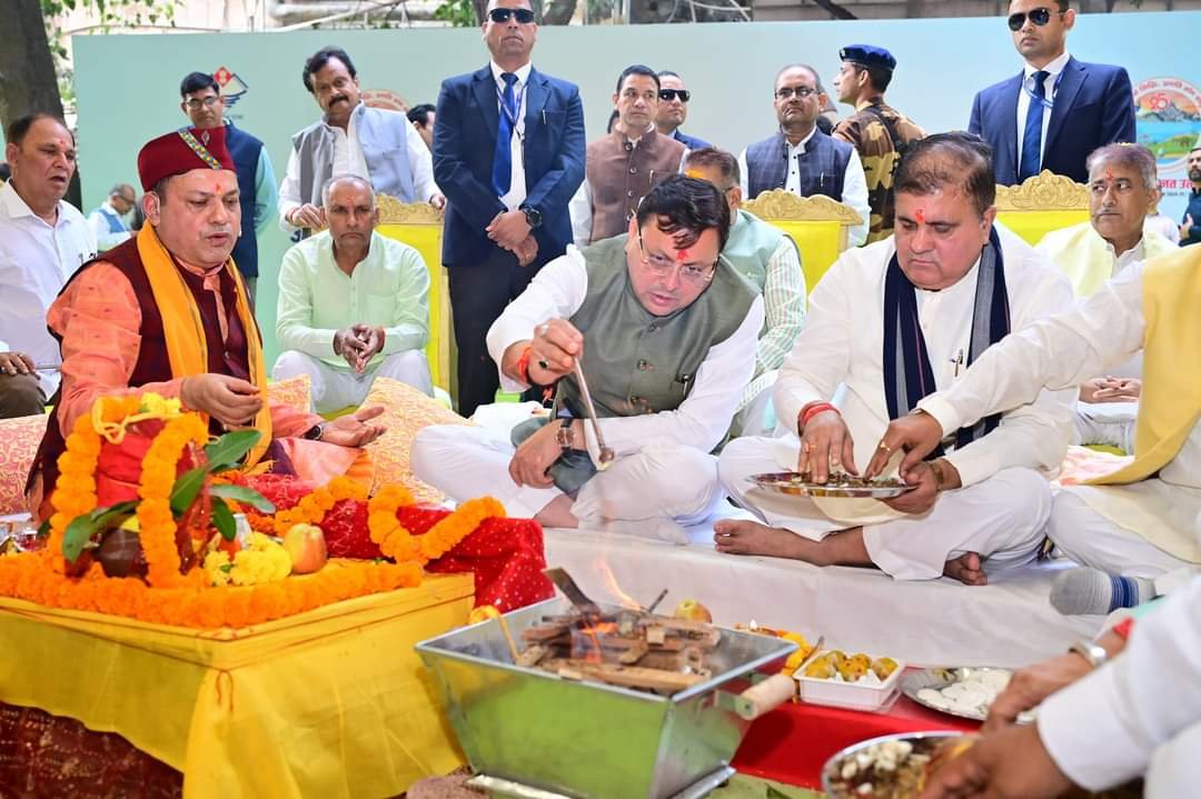 दिल्ली में सीएम धामी ने किया उत्तराखंड निवास का उद्घाटन