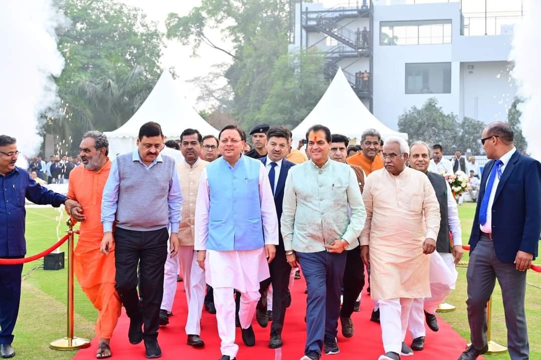सीएम ने हरिद्वार में किया क्रिकेट स्टेडियम का उद्घाटन