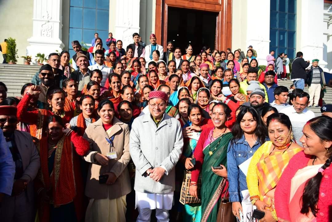 ग्रामीण उद्यमिता कार्यशाला में सीएम धामी