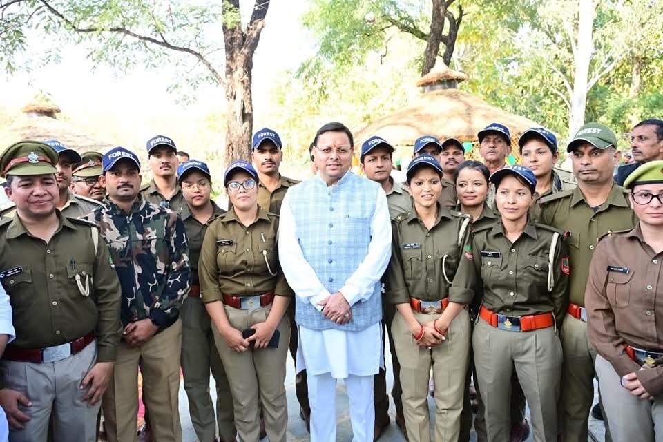धामी ने हल्द्वानी में किया सिटी फोरेस्ट का उद्घाटन