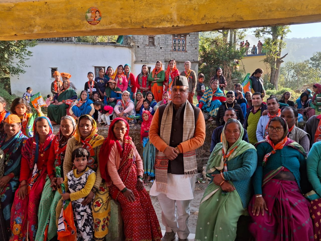 बीजेपी ने केदारघाटी में तेज किया चुनाव प्रचार