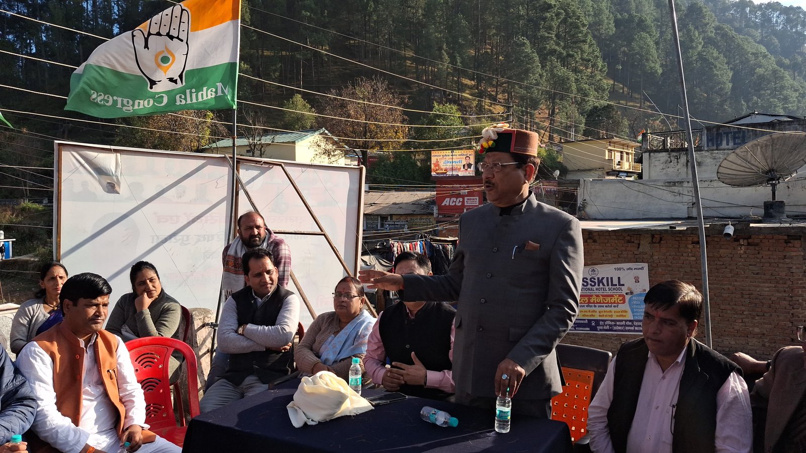 धस्माना ने बोला बीजेपी सरकार पर हमला
