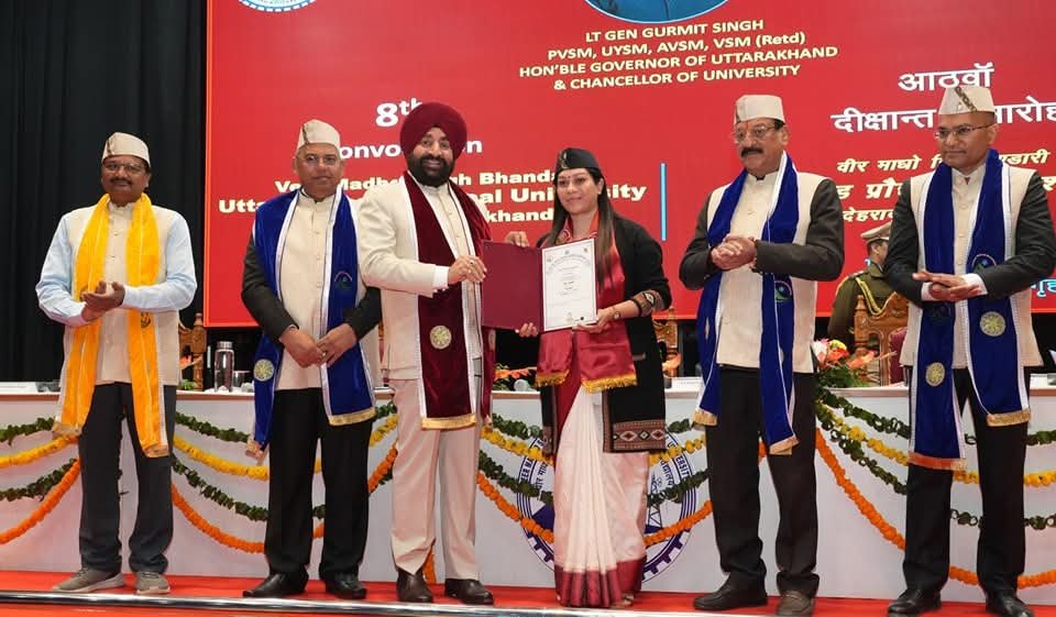 राज्यपाल गुरमीत सिंह ने छात्रों को दिए अहम टिप्स