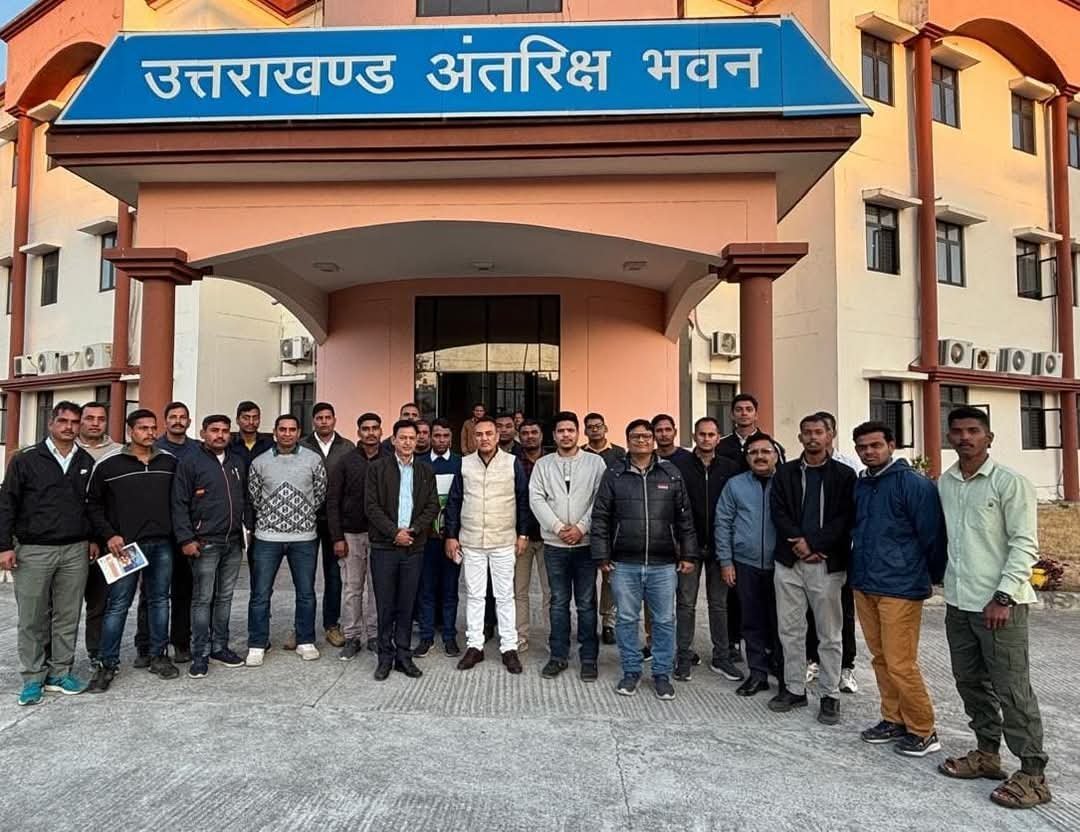 अंतरिक्ष केंद्र में आयोजित किया प्रशिक्षण शिविर