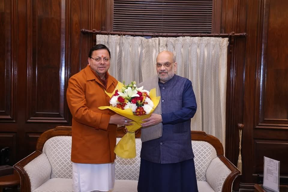 सीएम धामी ने कांग्रेस पर लगाया झूठ बोलने का आरोप