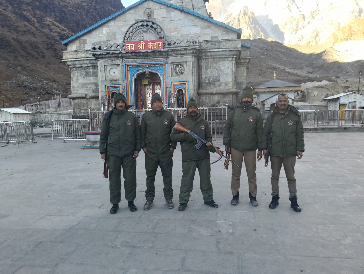 केदारनाथ धाम में पुख्ता सुरक्षा इंतजाम