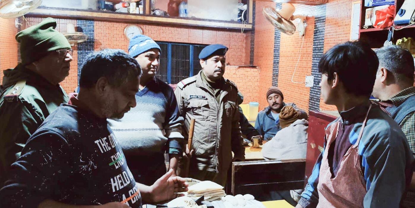 रुद्रप्रयाग पुलिस ने चलाया तलाशी अभियान