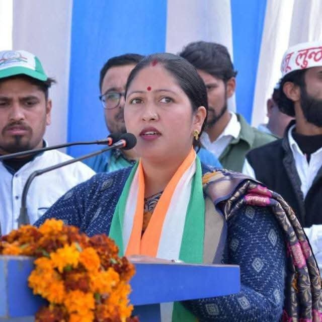 हार के बाद कांग्रेस में रार अंजू लुंठी ने किया प्रहार