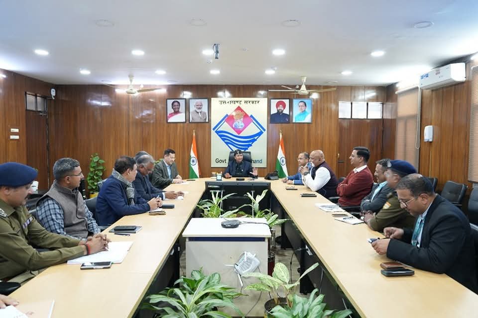 राष्ट्रीय खेलों को लेकर मुख्य सचिव की समीक्षा बैठक