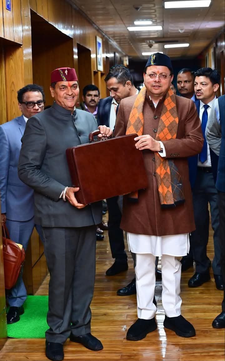 सीएम धामी ने बजट को बताया सबका साथ सबका विकास का दस्तावेज