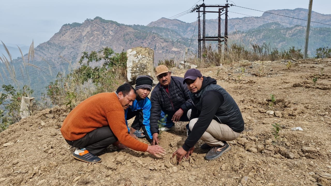 नियमितीकरण की मांग को लेकर पौधरोपण आंदोलन के 237 दिन पूरे