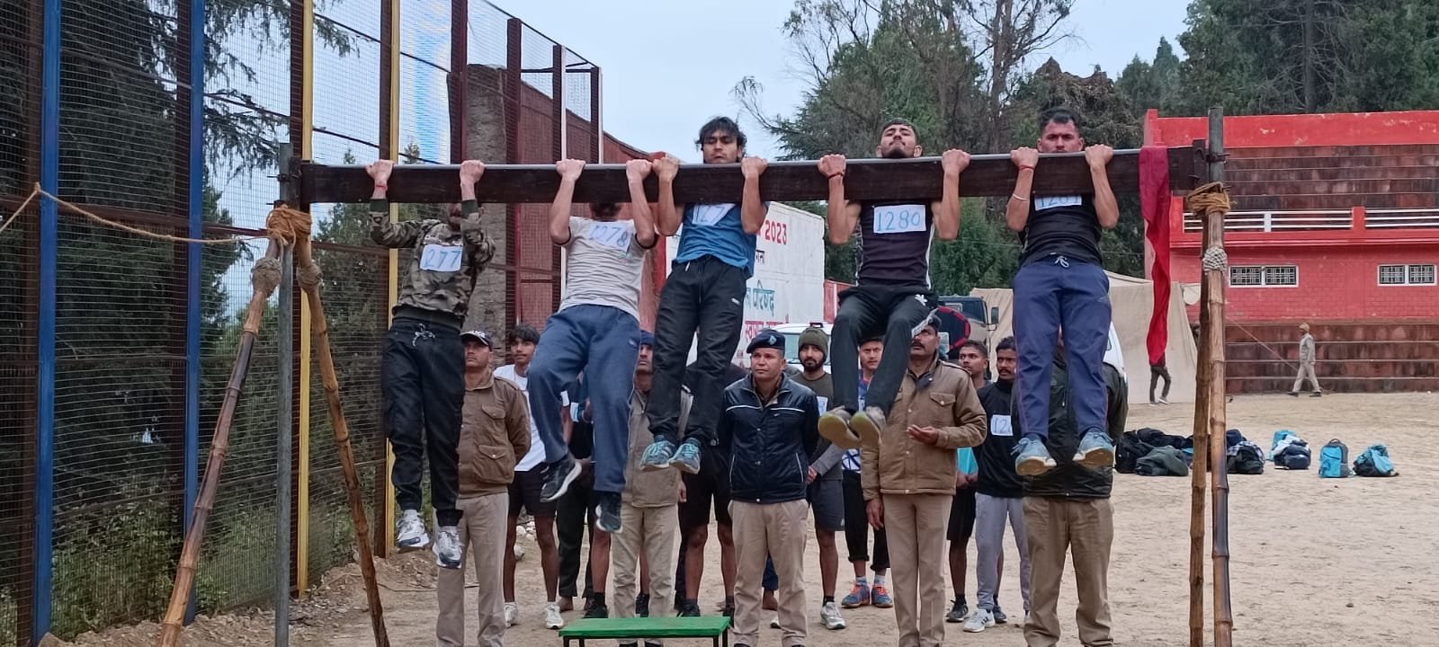 पौड़ी में पुलिस भर्ती को लेकर युवाओं में जोश हाई