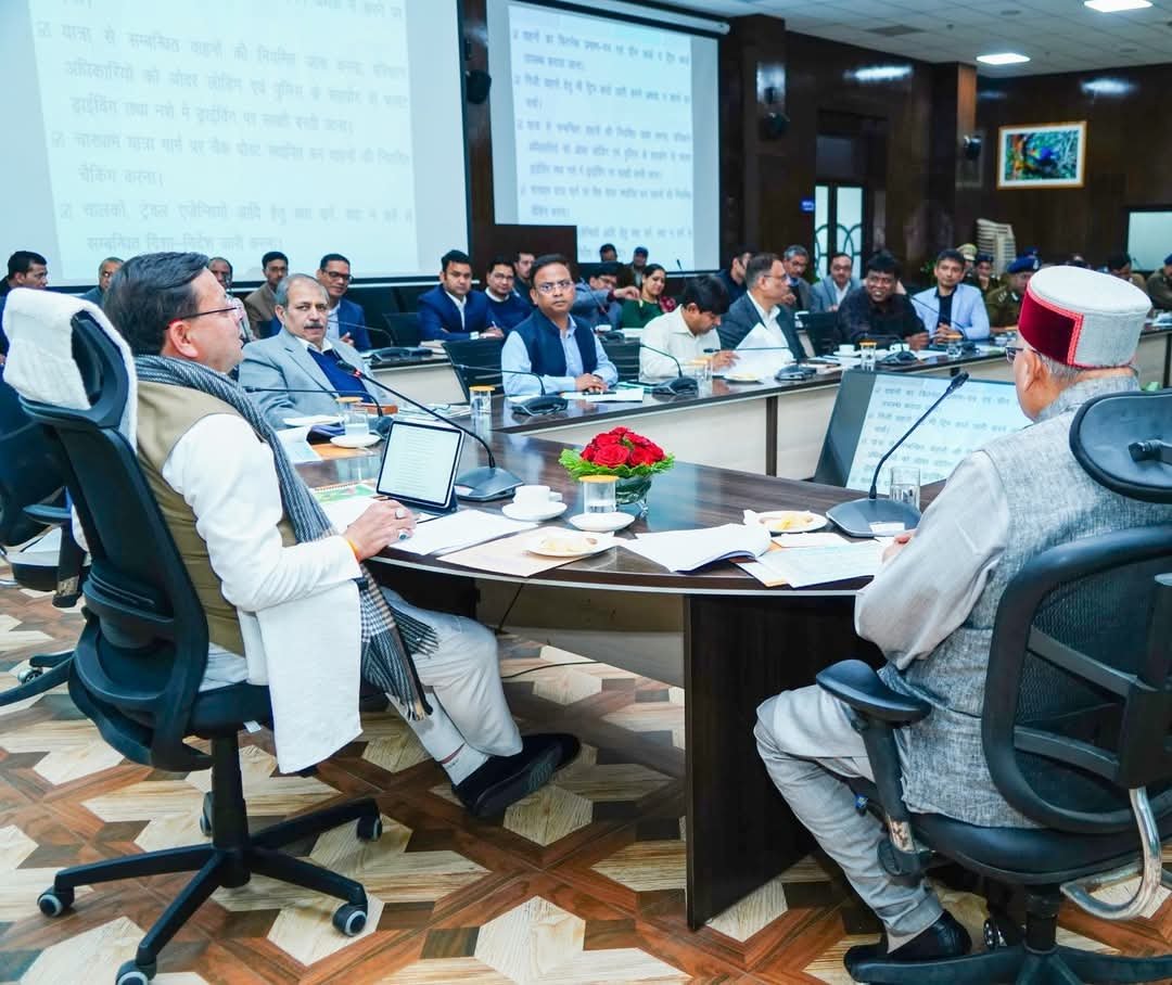 सीएम धामी ने चारधाम यात्रा की तैयारियां तेज करने के दिए निर्देश ग्रीन यात्रा पर होगा काम