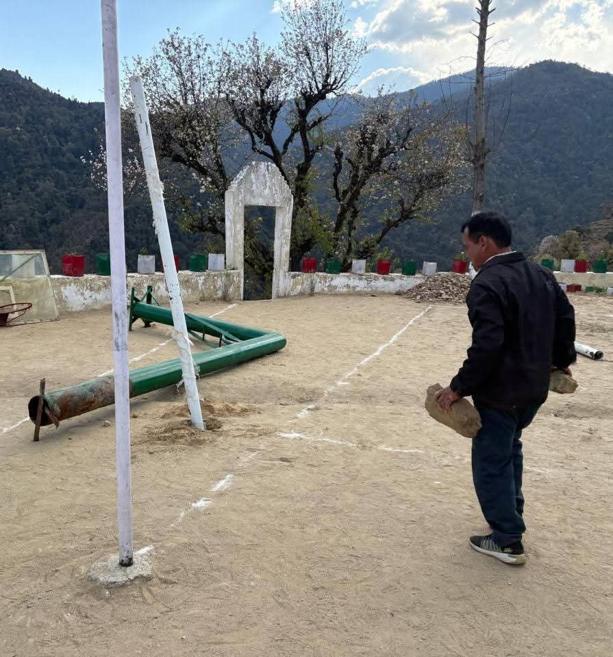 सारकोट गांव में खेल सुविधाएं बढ़ाने पर जोर