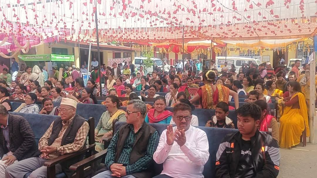 धारचूला में सरकार के तीन साल पूरे होने पर बहुउद्देशीय शिविर