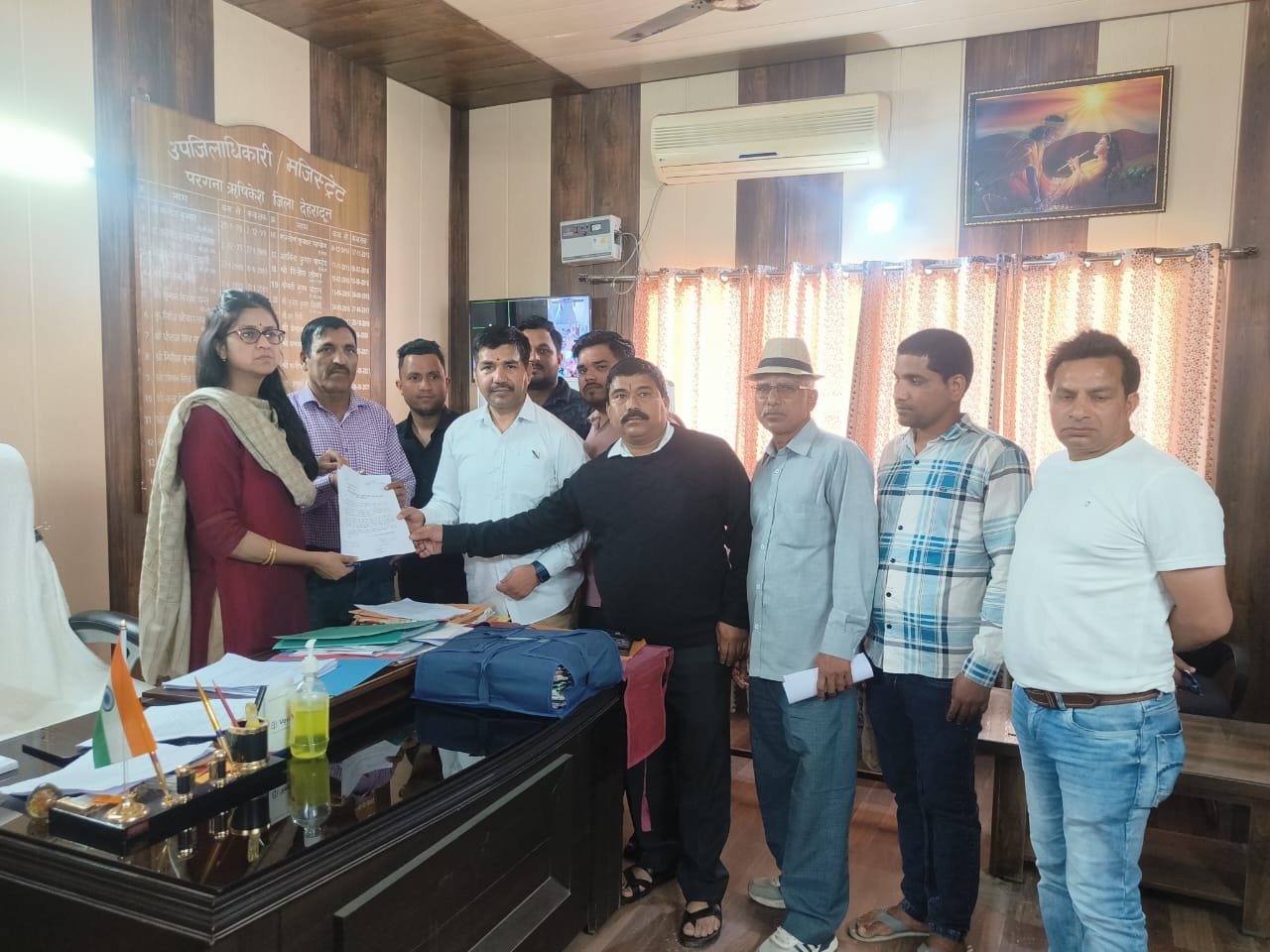 कांग्रेस ने ऋषिकेश के ठाकुरपुर में अवैध कब्जा हटाने की मांग की