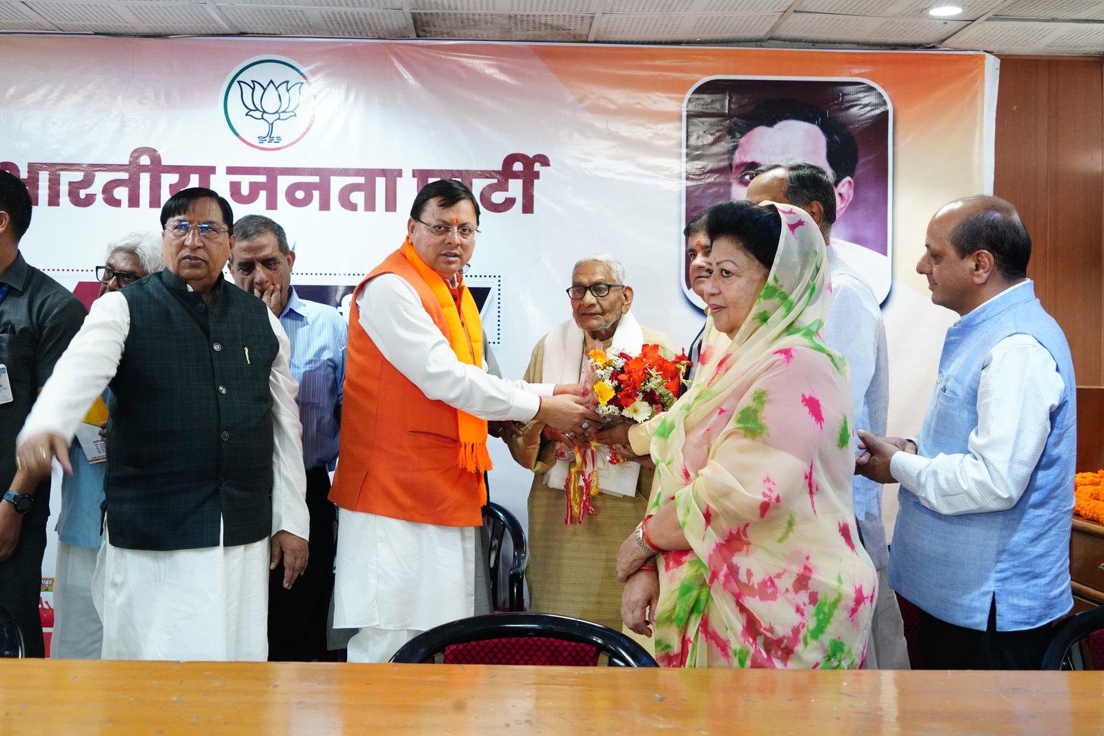 बीजेपी का स्थापना दिवस धामी का विपक्ष पर निशाना