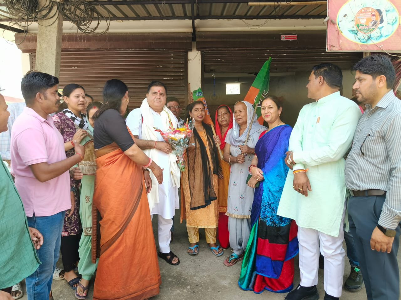 बीजेपी ने शुरू किया गांव बस्ती चलो अभियान