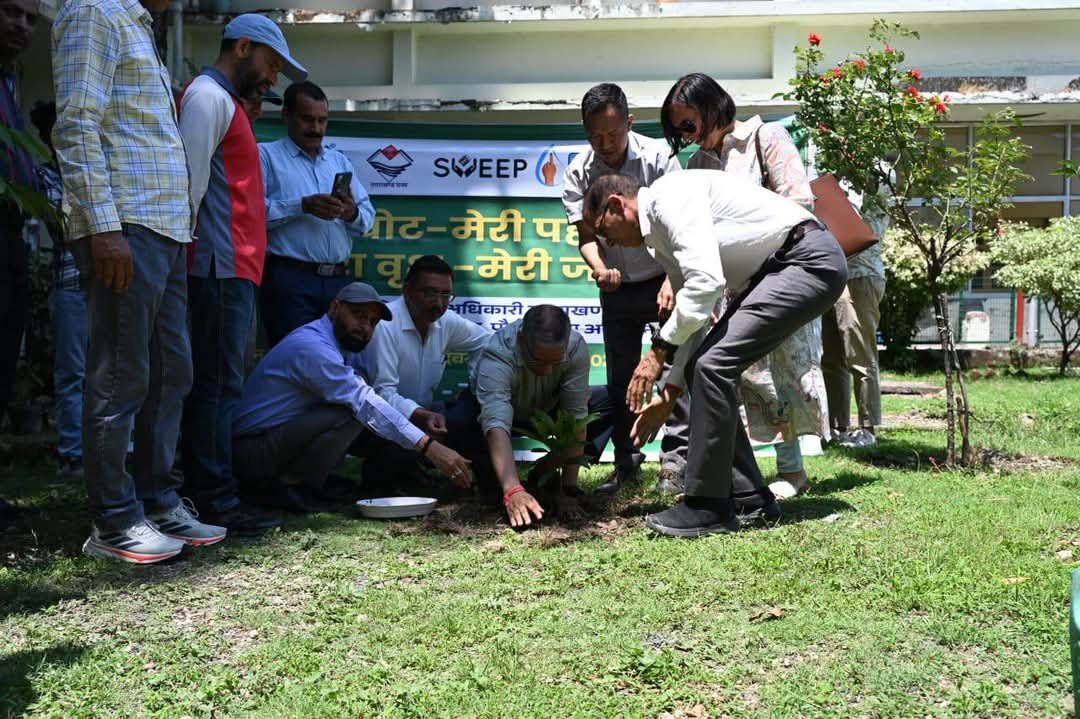 विश्व पर्यावरण दिवस पर निर्वाचन आयोग ने की शानदार पहल