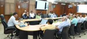 मुख्य सचिव ने ली जल विद्युत निगम की बोर्ड बैठक