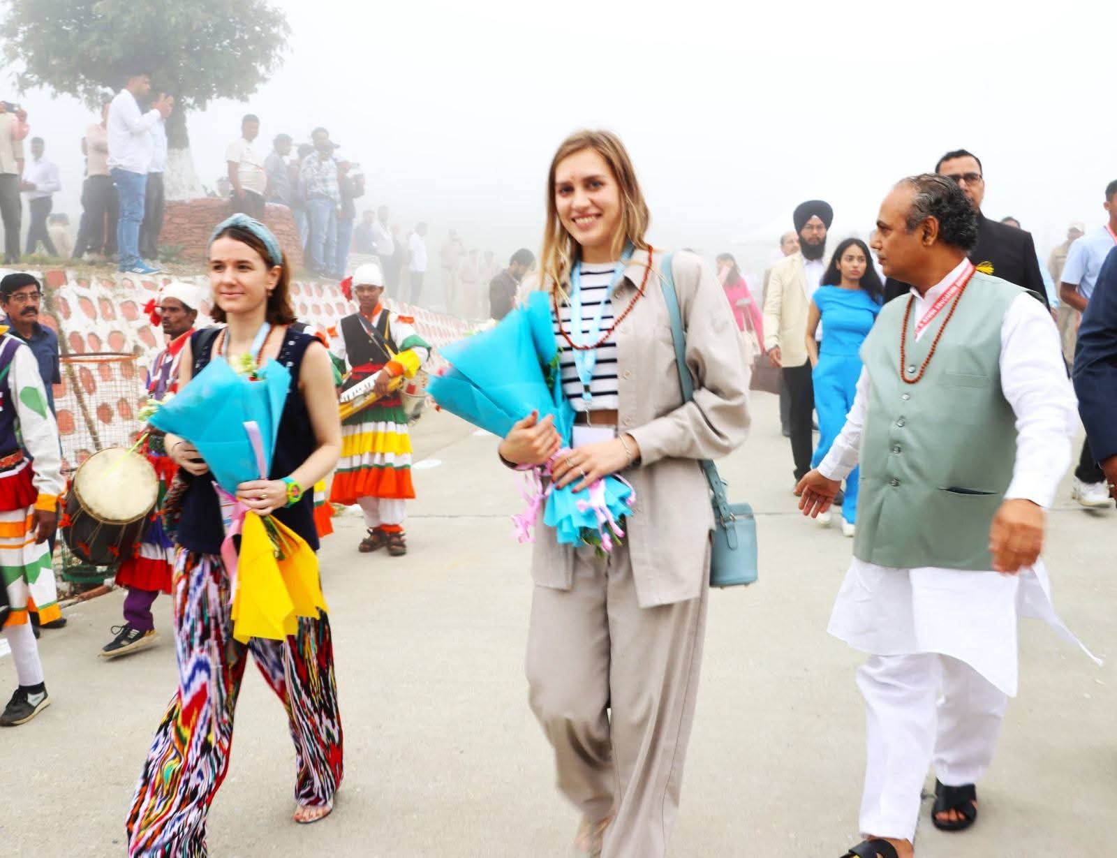 अंतरराष्ट्रीय योग दिवस‌ के लिए भराड़ीसैंण पहुंचे 8 देशों के राजनयिक